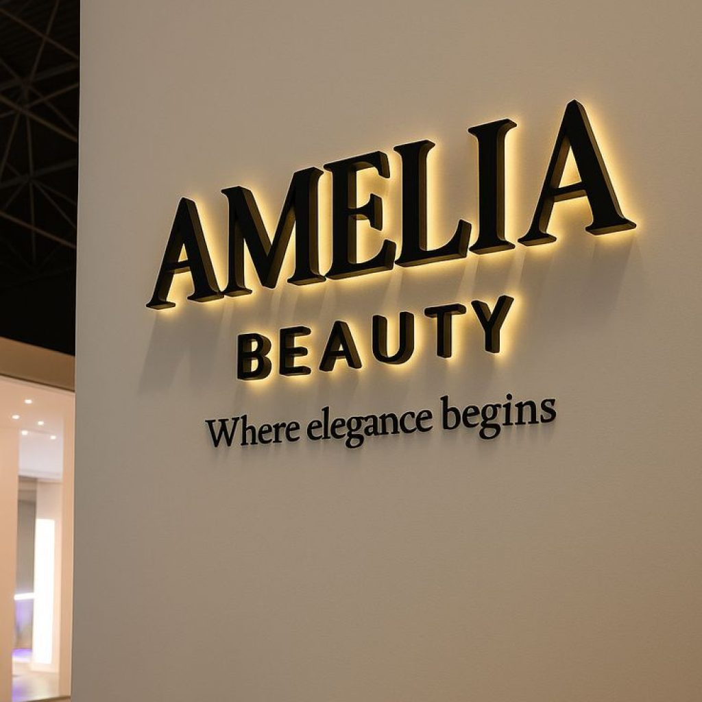 amelia beauty — premium signage & signature font for a beauty salon.jpg